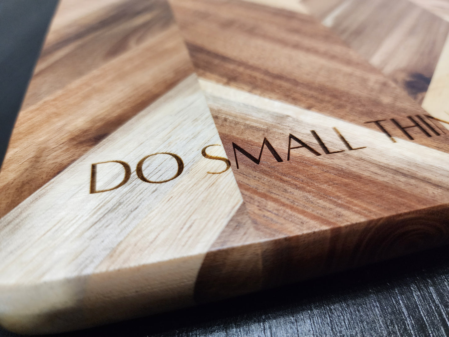 Herringbone Acacia Serving Board
