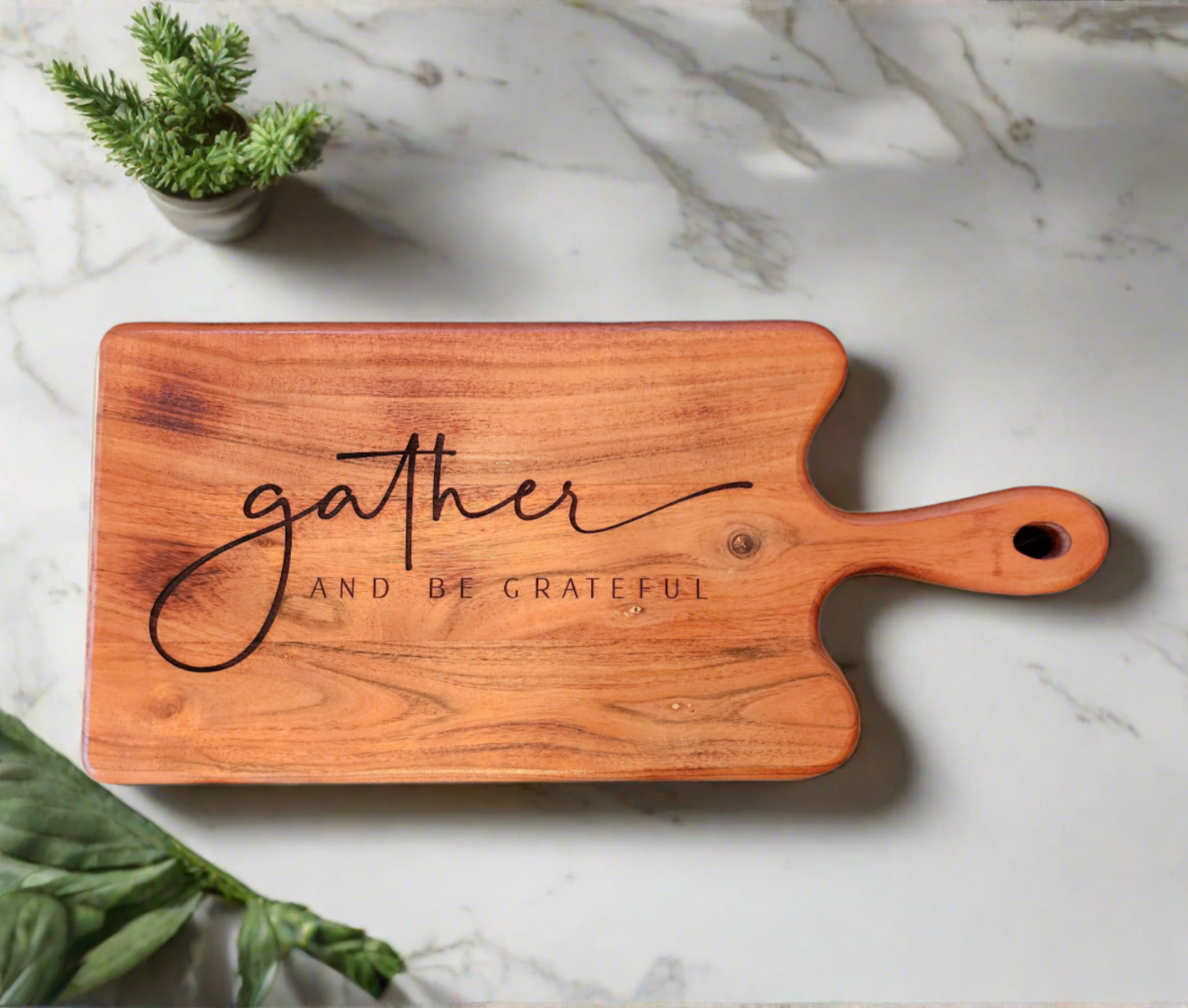 Family Sized Charcuterie Board, Gather and Be Grateful