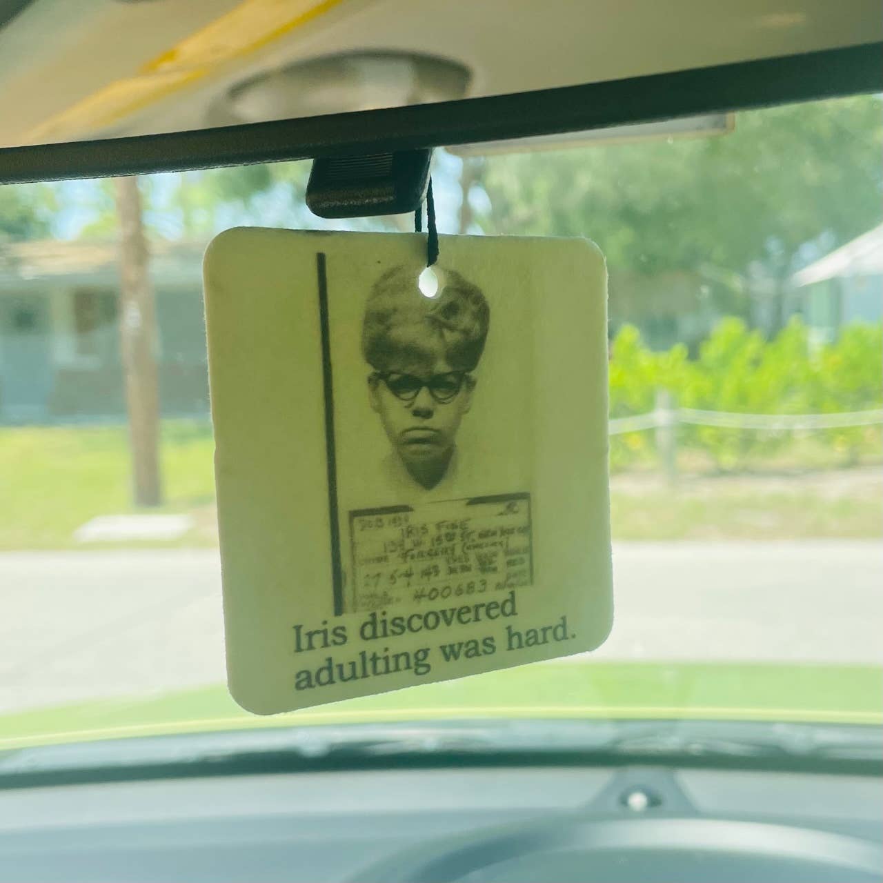 Big House Air Freshener, Car Freshener, It's not her mouth..