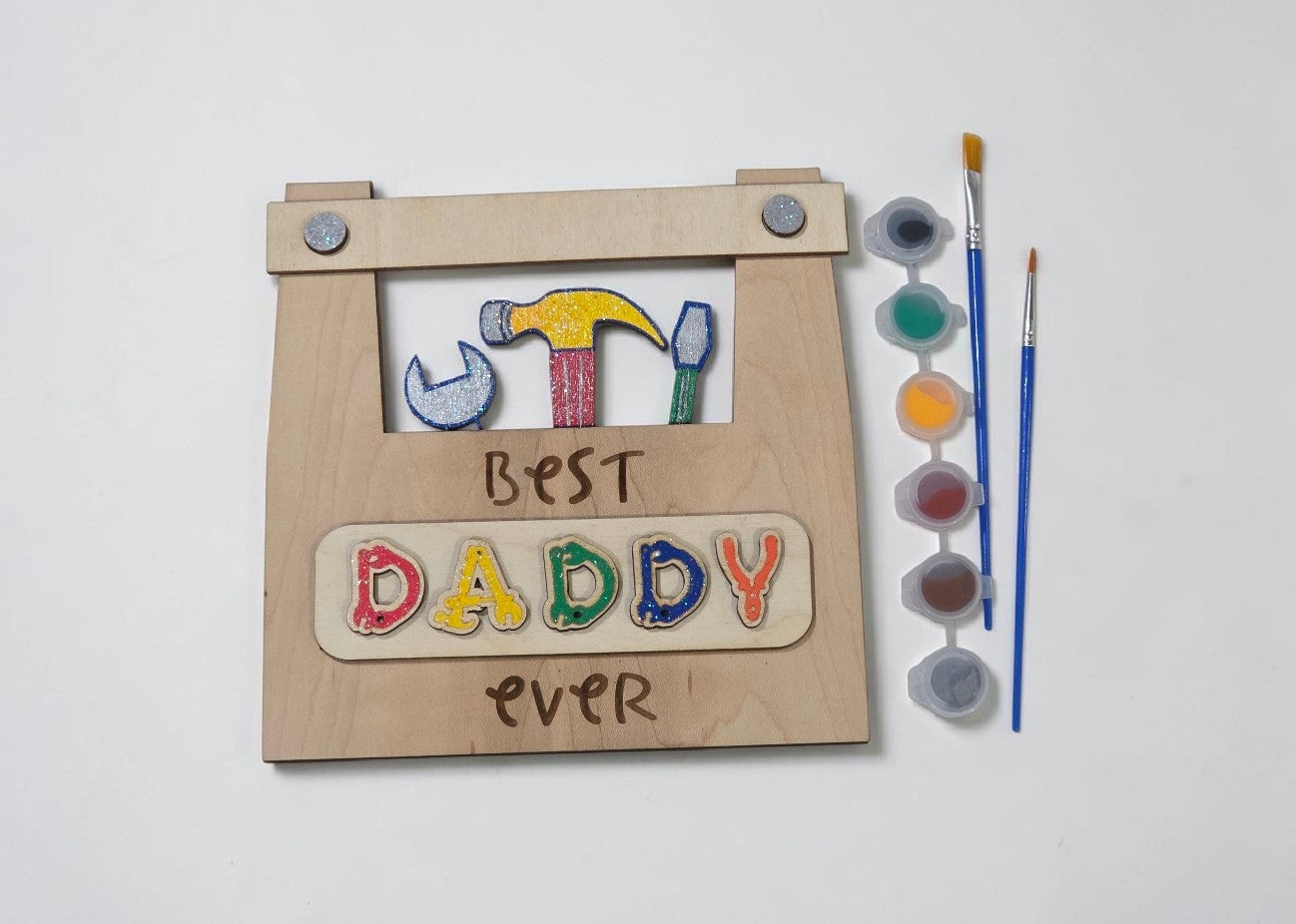 Best Daddy Ever DIY Toolbox Paint Kit