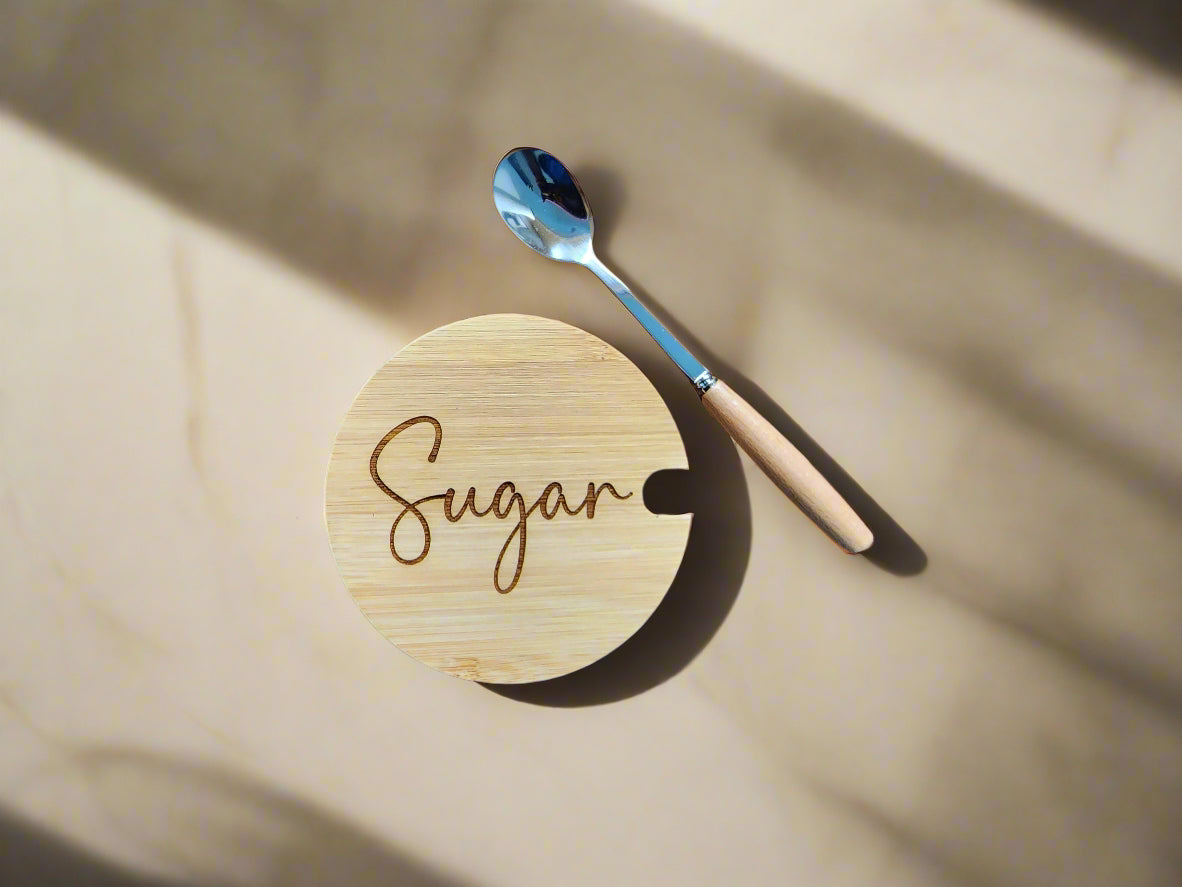 Glass Sugar | Condiment Bowl