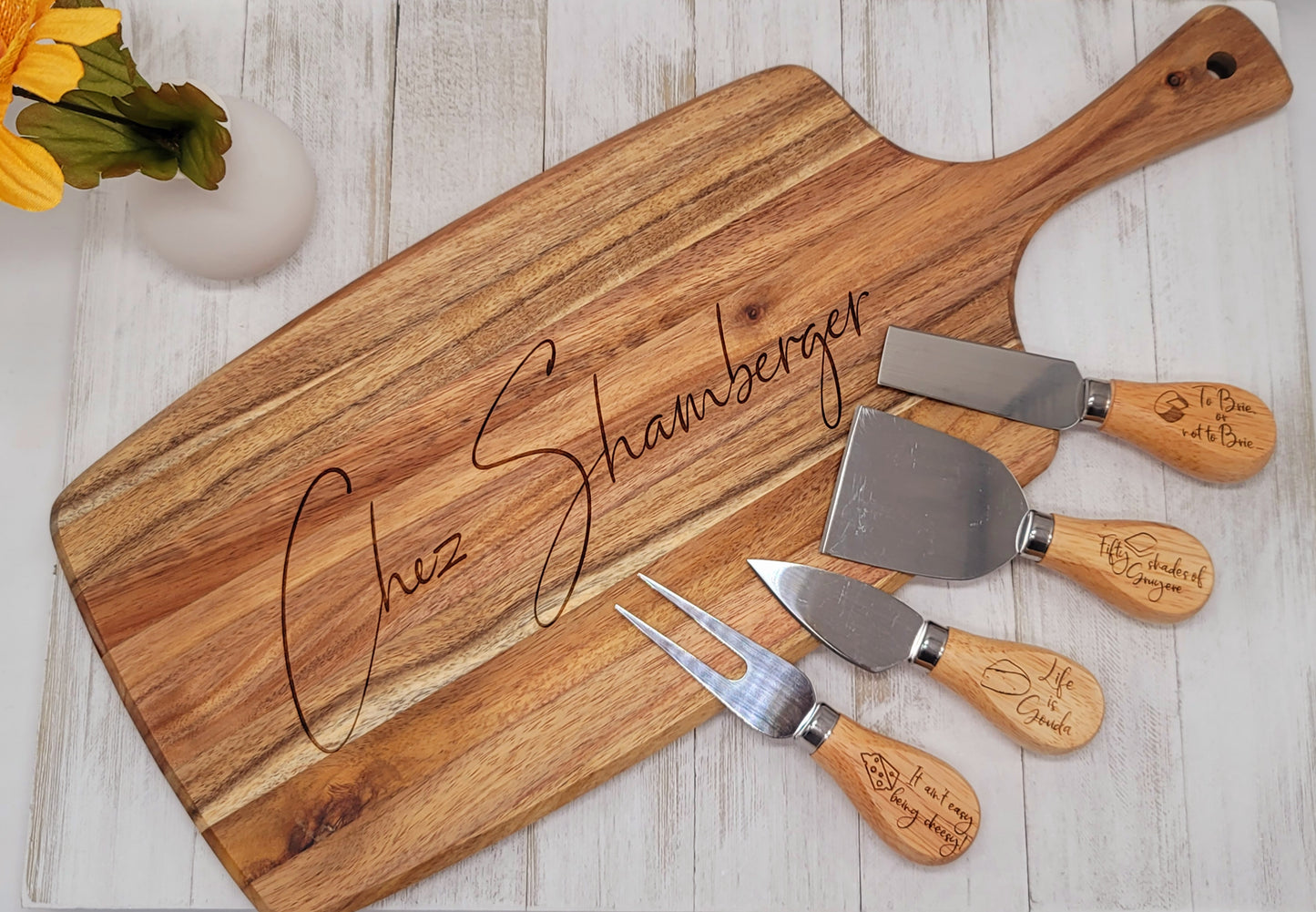 Funny Cheese Knives for Charcuterie Board