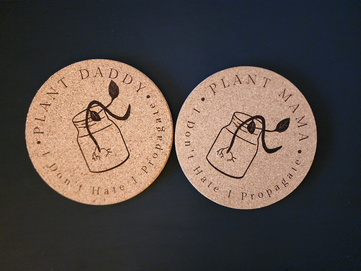 Plant Mama - Plant Daddy Trivet