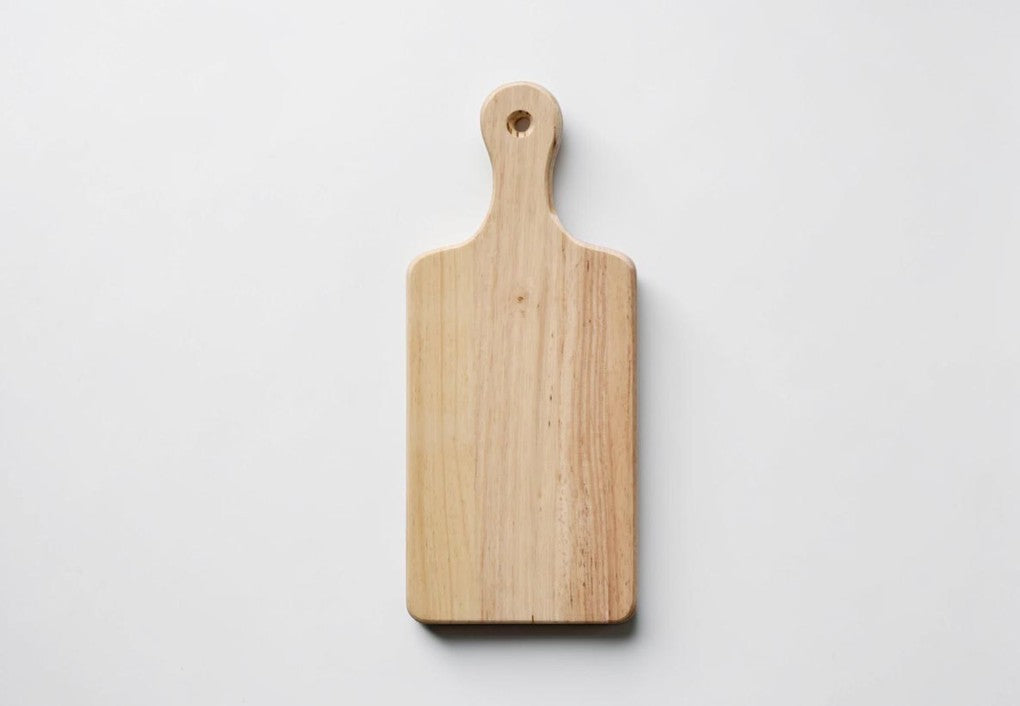 Rubberwood Serving Board | 9.5in x 5.5in | Customizable