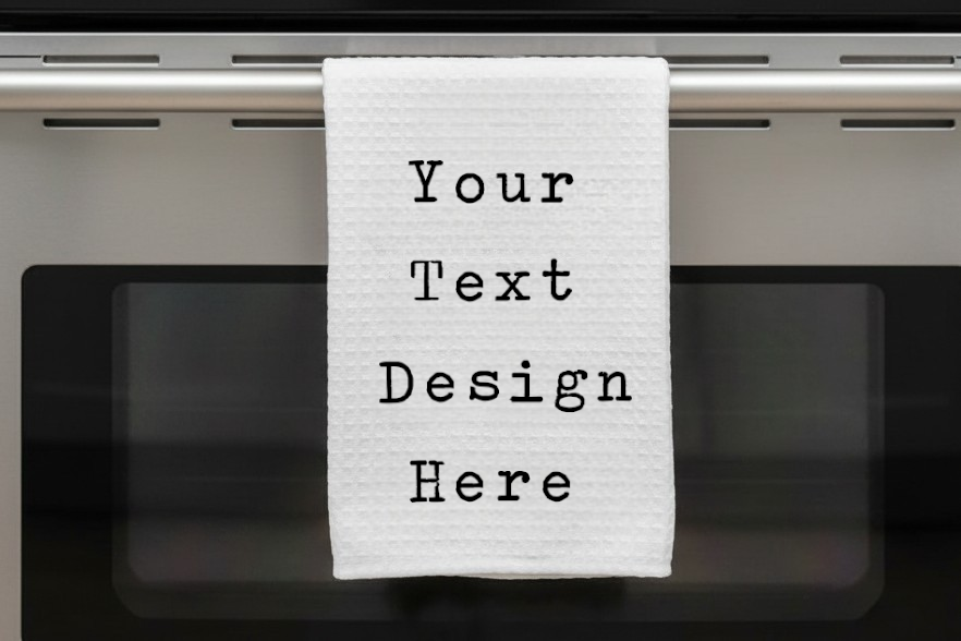 Kitchen Dish Towel – Customizable | Design Your Own Kitchen Towel