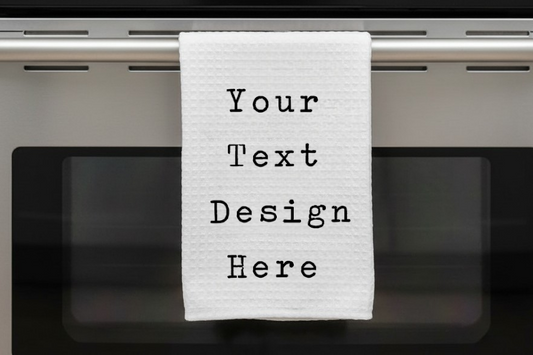 Kitchen Dish Towel – Customizable | Design Your Own Kitchen Towel