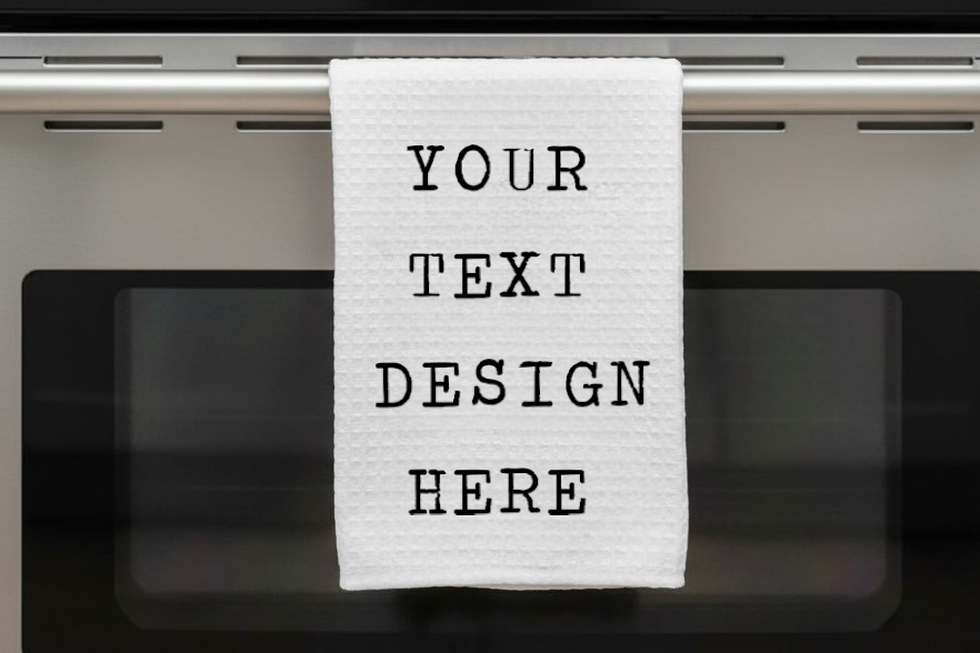 Kitchen Dish Towel – Customizable | Design Your Own Kitchen Towel
