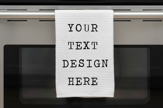 Kitchen Dish Towel – Customizable | Design Your Own Kitchen Towel