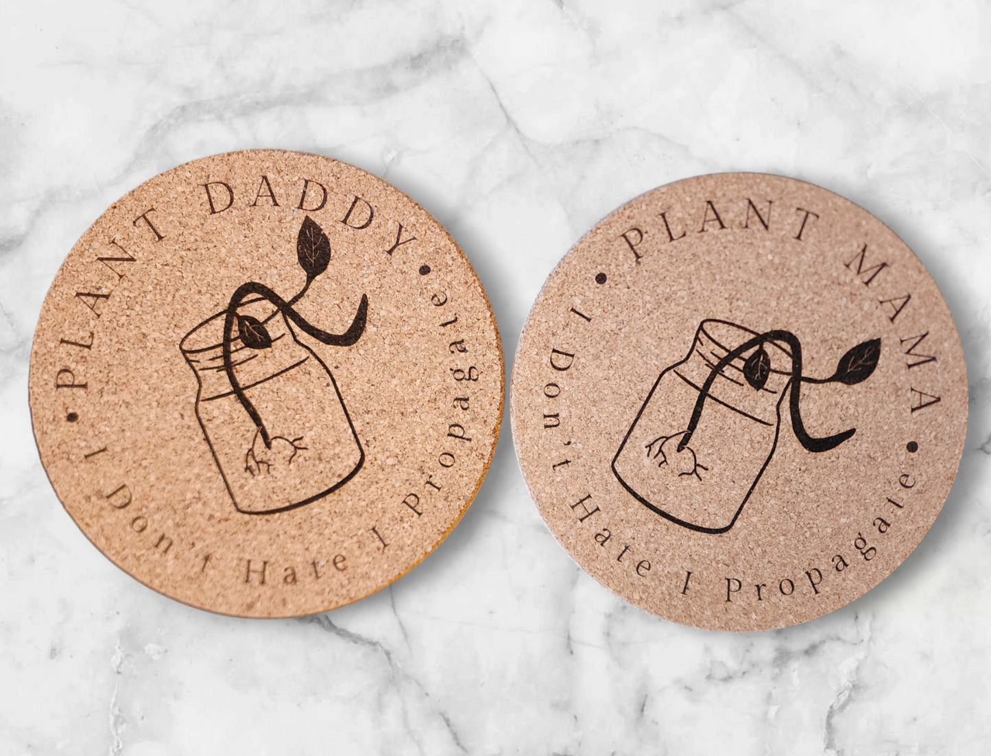 Plant Mama - Plant Daddy Trivet