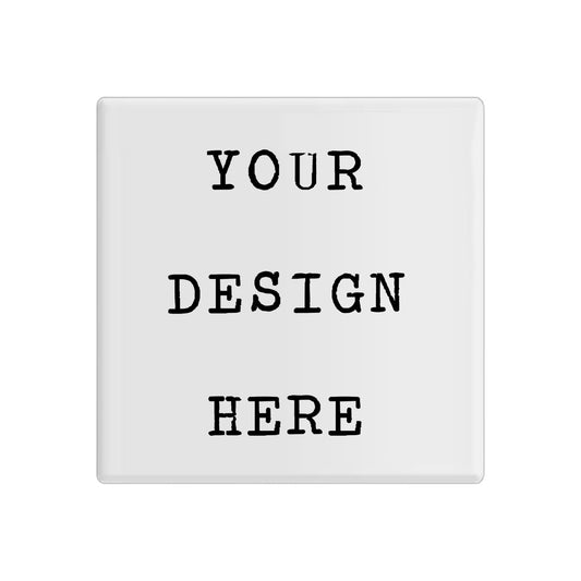 Ceramic Coaster - White | Customizable