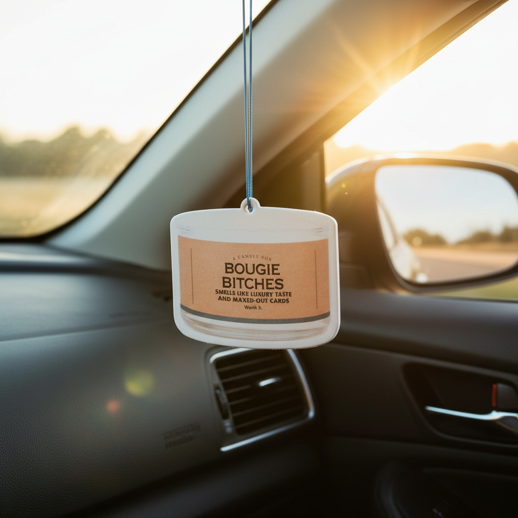 Air Freshener - Bougie Bitches | Funny Room or Car Decor