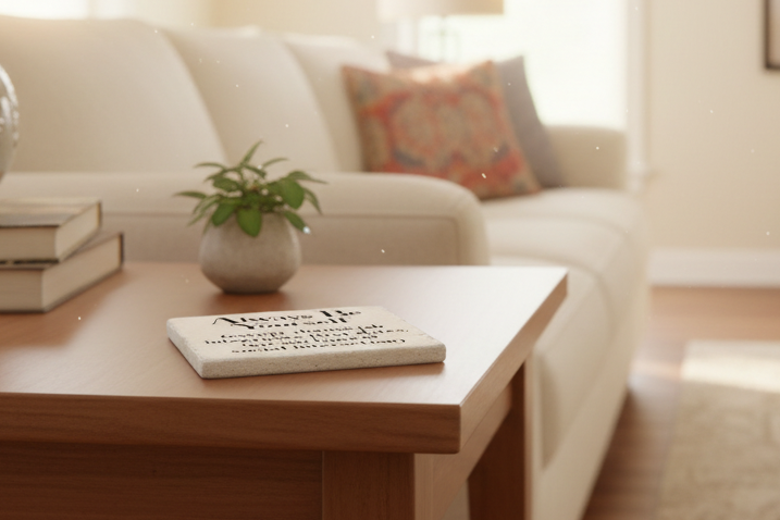 Ceramic Coaster - Always Be Yourself | Funny Table Decor