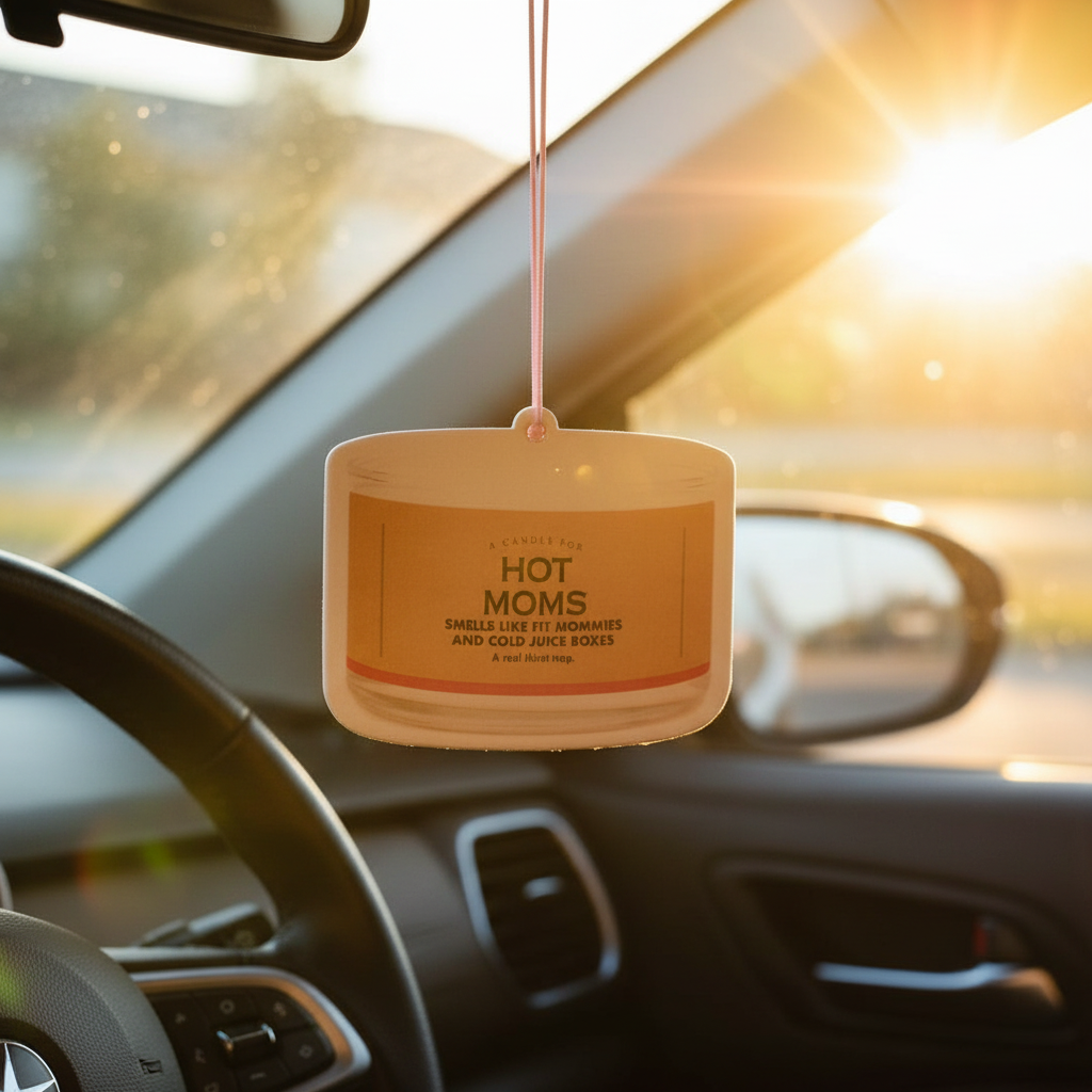 Air Freshener - Hot Moms | Funny Room or Car Decor