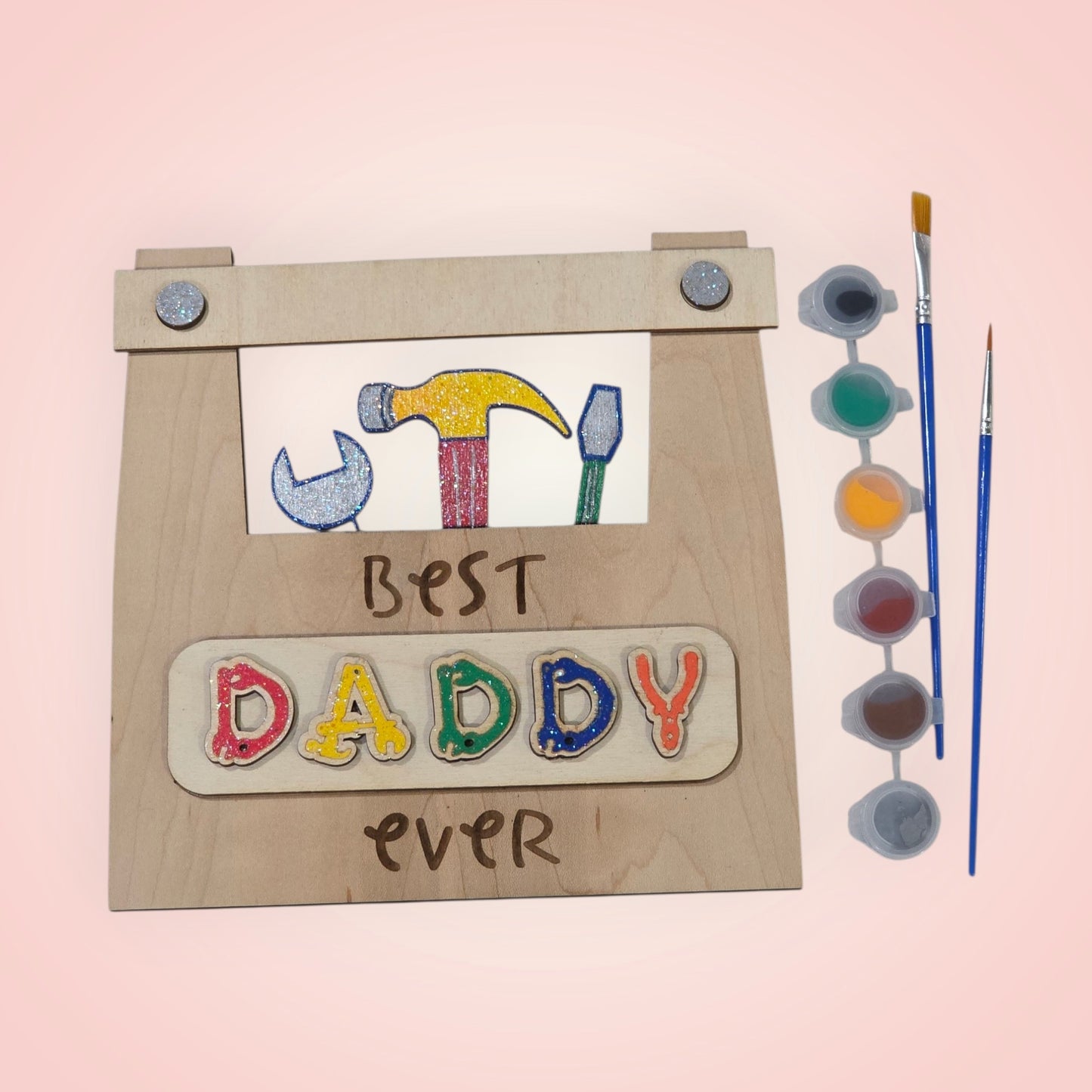 Best Daddy Ever DIY Toolbox Paint Kit